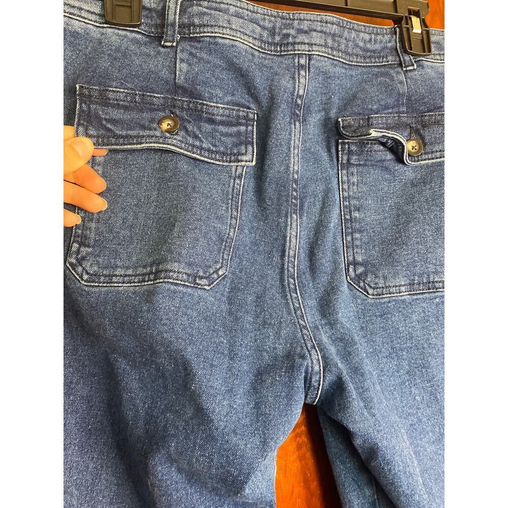 Anthropologie Boden Denim Abingdon Pants 10 Regular - Picture 10 of 11